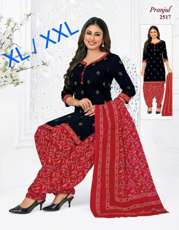 Pranjul Preksha Hit Collection Cotton Designer Patiyala Readymade Suit